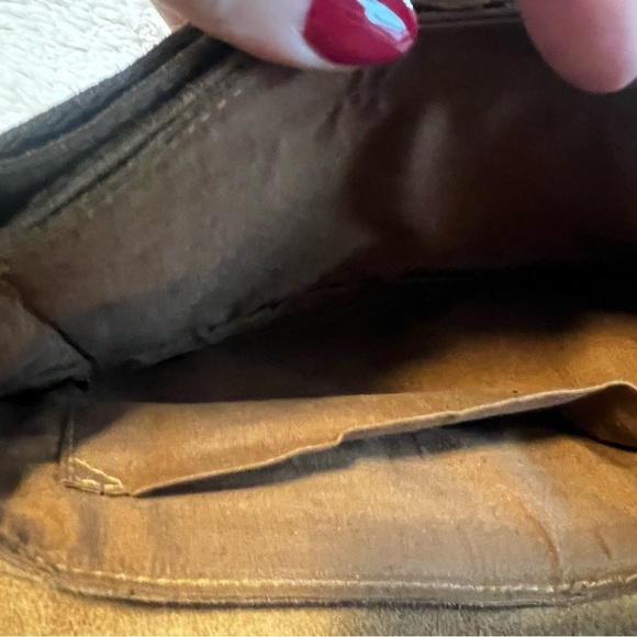 Crosstree Lane Cowhide Suede Brown Crossbody Bag - Picture 10 of 11